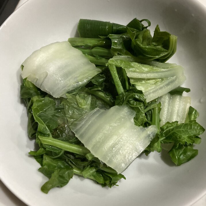 菜花と白菜の柔らか中華煮